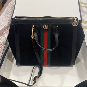 Gucci Ophidia Velvet Handbag